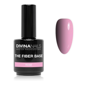 THE FIBER BASE - 06 ROSE - Fiber base rosa semipermanente gel autolivellante 15ml